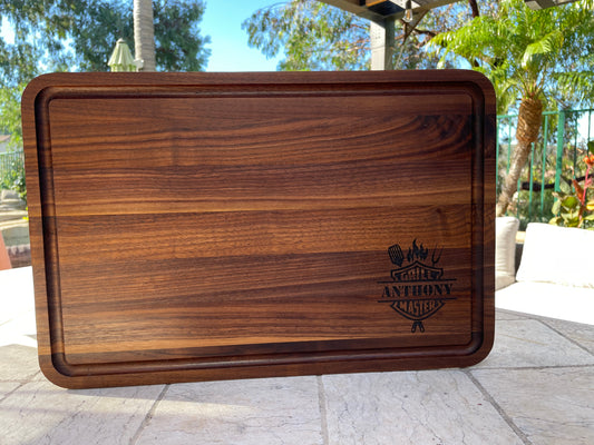 BBQ Chopping Board Edge Grain