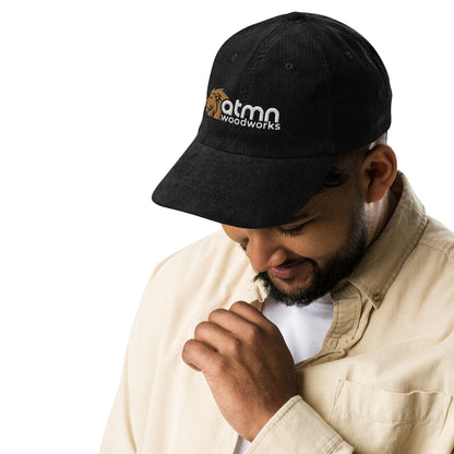 Lion of Judah vintage corduroy cap