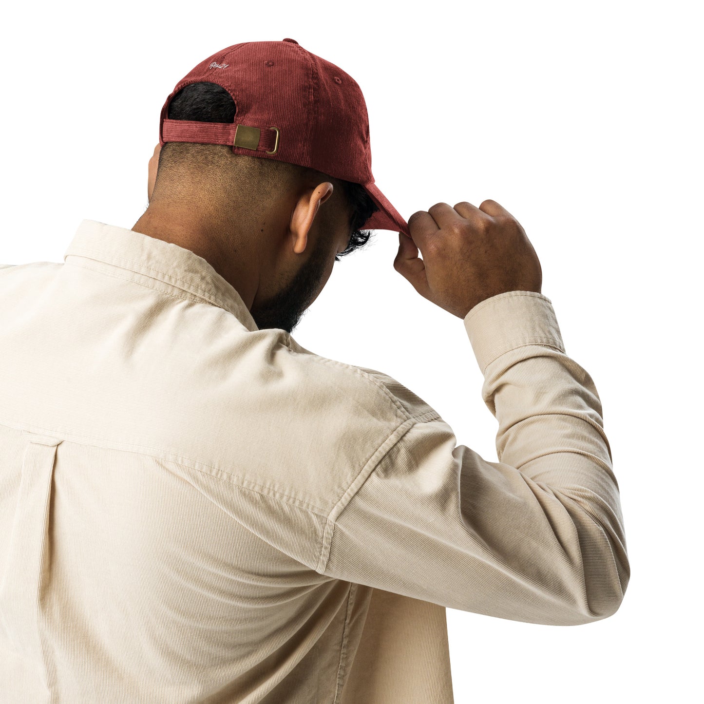 Lion of Judah vintage corduroy cap