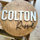 THE COLTON Boy's Nursery Name Sign