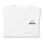 ATMN Lion + Woodworks Cross Unisex T-shirt /// Hyper Crimson